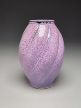 Load image into Gallery viewer, Melon Flower Vase in Nebular Purple, 8"h (Ben Owen III)
