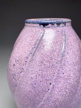 Load image into Gallery viewer, Melon Flower Vase in Nebular Purple, 8"h (Ben Owen III)
