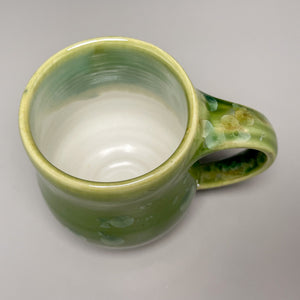 Mug #1 in Lily Pad Green Crystalline, 4"h (Ben Owen III)