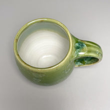 Load image into Gallery viewer, Mug #2 in Lily Pad Green Crystalline , 3.75&quot;h (Ben Owen III)
