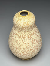Load image into Gallery viewer, Gourd Vase #2 in Stardust Yellow, 9&quot;h (Ben Owen III)
