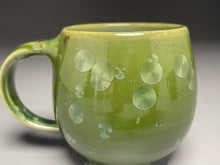 Load image into Gallery viewer, Mug #2 in Lily Pad Green Crystalline , 3.75&quot;h (Ben Owen III)
