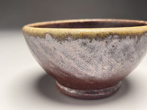 Combed Bowl in Copper Penny and Ash Glazes, 5"dia. (Ben Owen III)