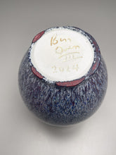 Load image into Gallery viewer, Gourd Vase in Bleached Pomegranate/ Purple Haze, 8.25&quot;h (Ben Owen III)
