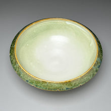 Load image into Gallery viewer, Ming Bowl in Lily Pad Green Crystalline, 11.25&quot;dia. (Ben Owen III)

