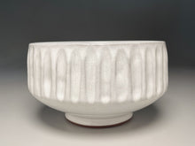 Load image into Gallery viewer, Carved Serving Bowl in Dogwood White, 8.75&quot;dia. (Ben Owen III)
