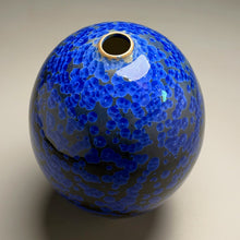 Load image into Gallery viewer, Egg Vase #3 in Cobalt Crystalline, 11.25"h (Ben Owen III)
