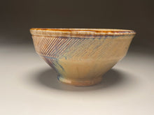 Load image into Gallery viewer, Combed Serving Bowl in Cloud Blue and Ash Glazes, 7.25&quot;dia. (Tableware Collection)
