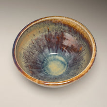 Load image into Gallery viewer, Combed Serving Bowl in Cloud Blue and Ash Glazes, 7.25&quot;dia. (Tableware Collection)
