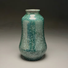 Load image into Gallery viewer, Gourd Flower Vase in Patina Green, 8.75"h (Ben Owen III)
