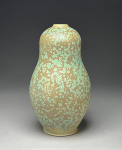 Gourd Vase in Stardust Green, 13.5"h (Ben Owen III)