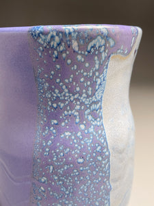 Carved Vase in Red, Blue, Purple 8.25"h (Bryan Pulliam)