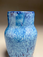 Load image into Gallery viewer, Flower Vase #2 in Blue Ice, 6.75&quot;h. (Bryan Pulliam)
