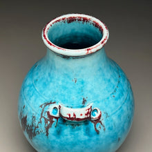Load image into Gallery viewer, Handled Han Vase in Chinese Blue, 11.5&quot;h (Ben Owen III)
