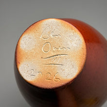 Load image into Gallery viewer, Dimpled Bottle in Copper Penny, 13"h (Ben Owen III)

