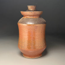 Load image into Gallery viewer, Covered Jar in Copper Penny and Ash Glazes, 15.5&quot;h (Ben Owen III)
