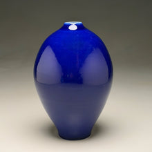 Load image into Gallery viewer, Egg Vase in Cobalt Blue, 8.5"h (Ben Owen III)
