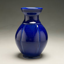 Load image into Gallery viewer, Melon Han Vase in Cobalt Blue, 8.25"h (Ben Owen III)
