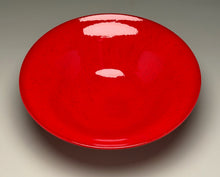 Load image into Gallery viewer, Trumpet Flair Bowl in Chinese Red, 9.75"dia. (Ben Owen III)
