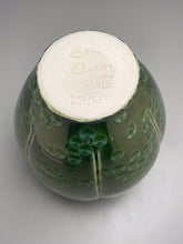 Load image into Gallery viewer, Melon Egg Vase in Lily Pad Green, 10.5"h (Ben Owen III)
