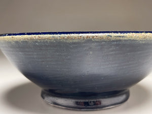 Bowl in Stormy Blue Celadon, 8"dia. (Elizabeth McAdams)
