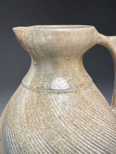 Load image into Gallery viewer, Combed Pitcher in Yellow Matte, Ash, &amp; Cobalt Glazes, 11.25"h (Ben Owen III)
