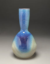 Load image into Gallery viewer, Genie Bottle in Rutile Blue and Turquoise Matte Glaze, 13"h (Ben Owen III)
