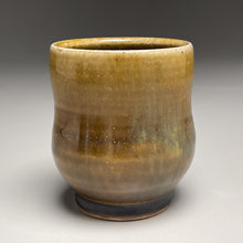 Load image into Gallery viewer, Cup in Amber Celadon 3.5&quot;h, (Elizabeth McAdams)
