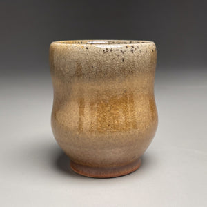 Cup in Copper Penny & Natural Ash Glazes, 3.75"h (Elizabeth McAdams)