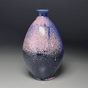 Bottle in Nebular Purple, 11.25"h (Ben Owen III)