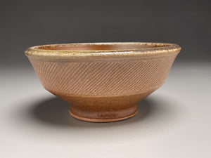 Combed Serving Bowl in Copper Penny, 7.25"dia. (Tableware Collection)