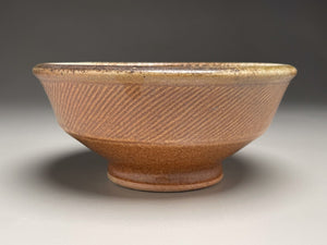 Combed Serving Bowl in Copper Penny, 7.25"dia. (Tableware Collection)