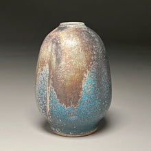 Load image into Gallery viewer, Melon Pear Vase in Patina Green, 5.25&quot;h (Ben Owen III)
