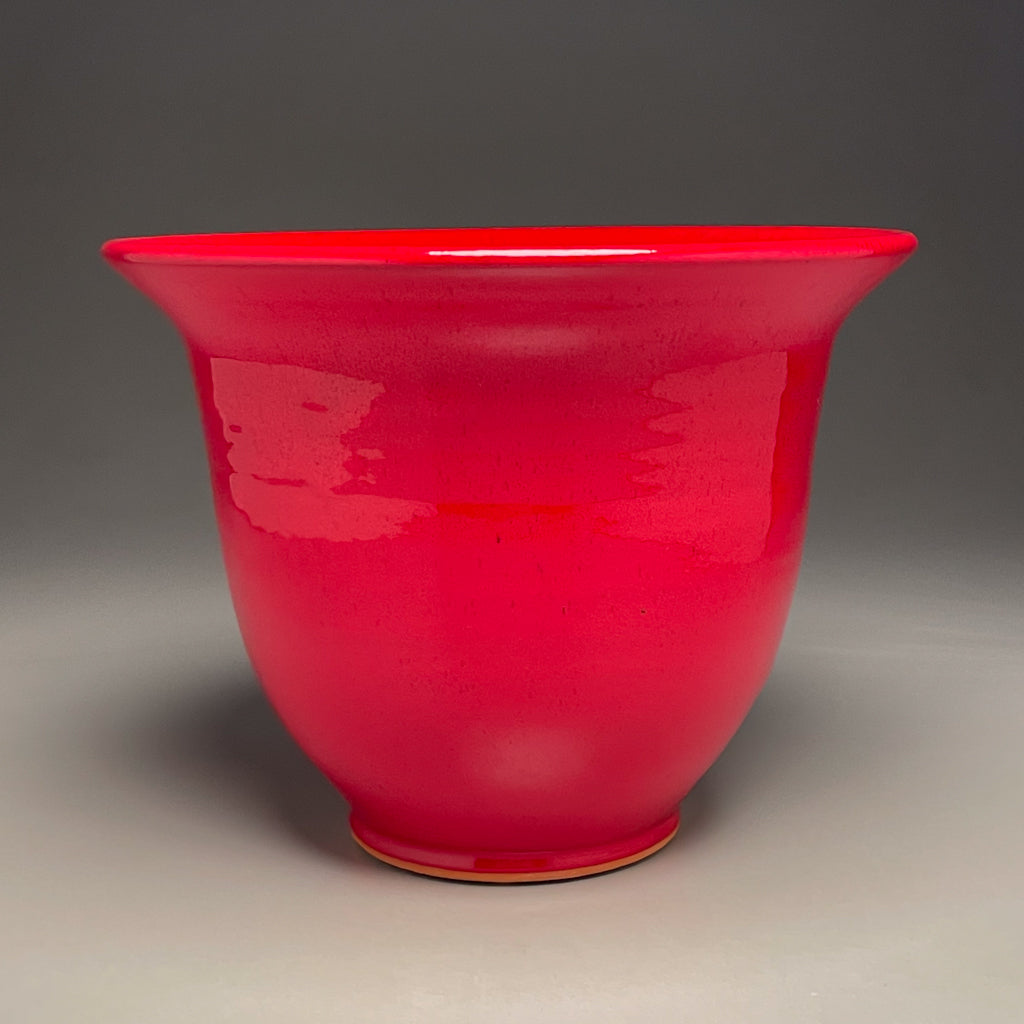 Bell Vase in Chinese Red, 8.25
