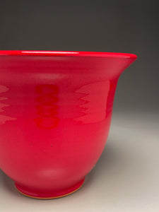 Bell Vase in Chinese Red, 8.25"h (Ben Owen III)