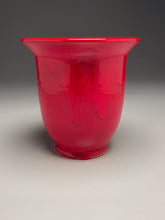 Load image into Gallery viewer, Bell Vase #3 in Chinese Red, 7&quot;h (Ben Owen III)
