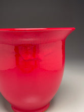 Load image into Gallery viewer, Bell Vase #4 in Chinese Red, 8.75&quot;h (Ben Owen III)
