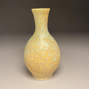 Genie Bottle in Stardust Green, 13.25"h (Ben Owen III)