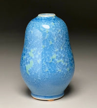 Load image into Gallery viewer, Gourd Vase in Turquoise Crystalline, 6&quot;h (Ben Owen III)
