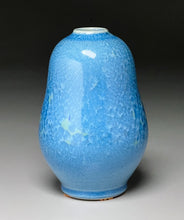 Load image into Gallery viewer, Gourd Vase in Turquoise Crystalline, 6&quot;h (Ben Owen III)
