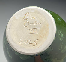 Load image into Gallery viewer, Edo Jar in Lily Pad Green Crystalline, 11"h (Ben Owen III)

