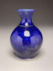 Raku-Fired Bottle in Cobalt, 6.5"h (Pots from the Past)(Ben Owen III)