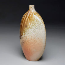 Load image into Gallery viewer, Altered Bottle in Ash Glaze, 10&quot;h (Ben Owen III)
