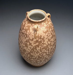 Edo Jar in Stardust Amber Matte Microcrystalline, 11.25"h (Ben Owen III)