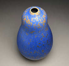 Load image into Gallery viewer, Gourd Vase in Stardust Blue, 13.5&quot;h (Ben Owen III)
