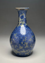 Load image into Gallery viewer, Genie Bottle in Blue Lichen Crystalline, 12.25"h (Ben Owen III)
