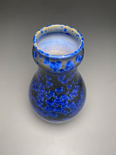 Load image into Gallery viewer, Gourd Flower Vase in Cobalt Crystalline, 12"h (Ben Owen III)
