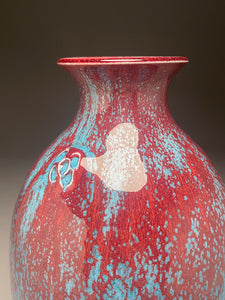 Dogwood Vase #2 in Chinese Blue, 12.5"h (Ben Owen III)