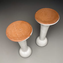 Load image into Gallery viewer, Candlesticks in Dogwood White, 12.75"h (Ben Owen III)
