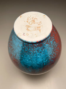 Han Vase #2 in Chinese Blue, 12.5"h (Ben Owen III)